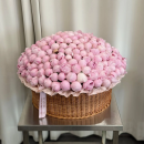  Pink Peonies in a Basket